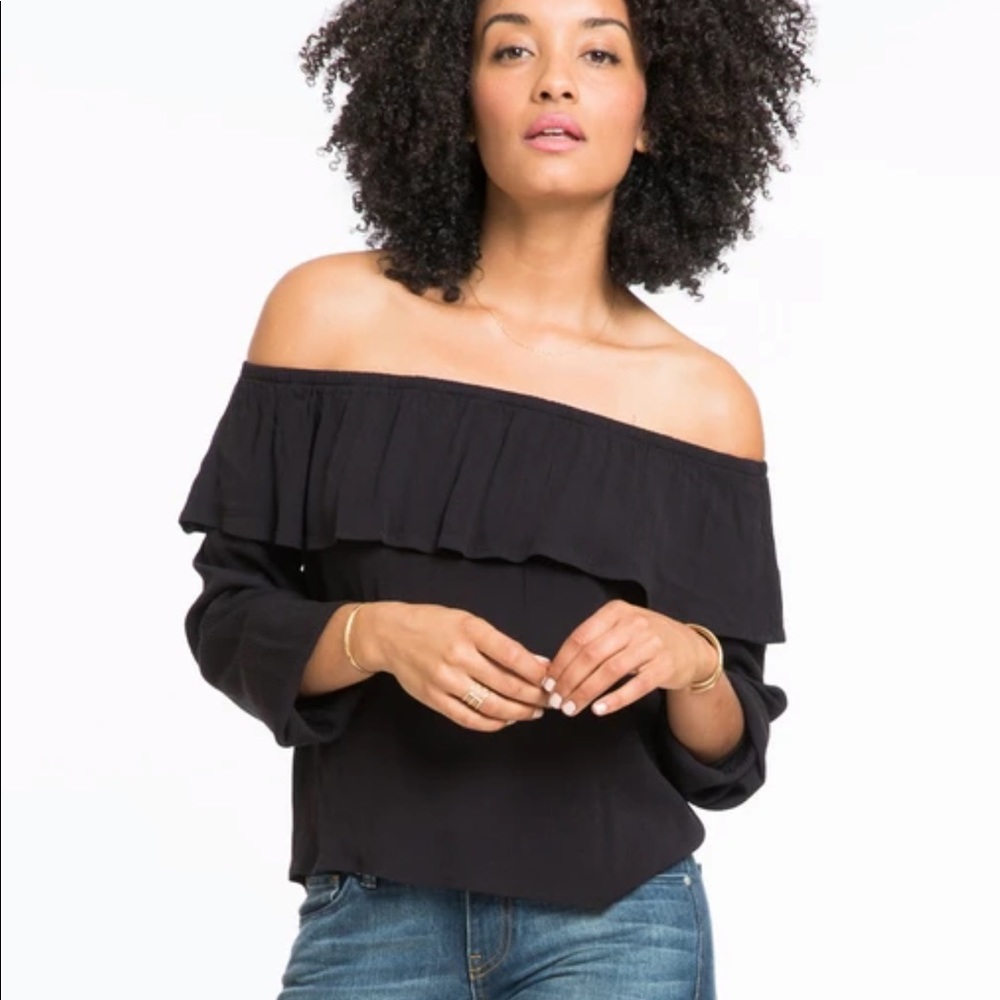 Marine Layer Hudson Off the shoulder top